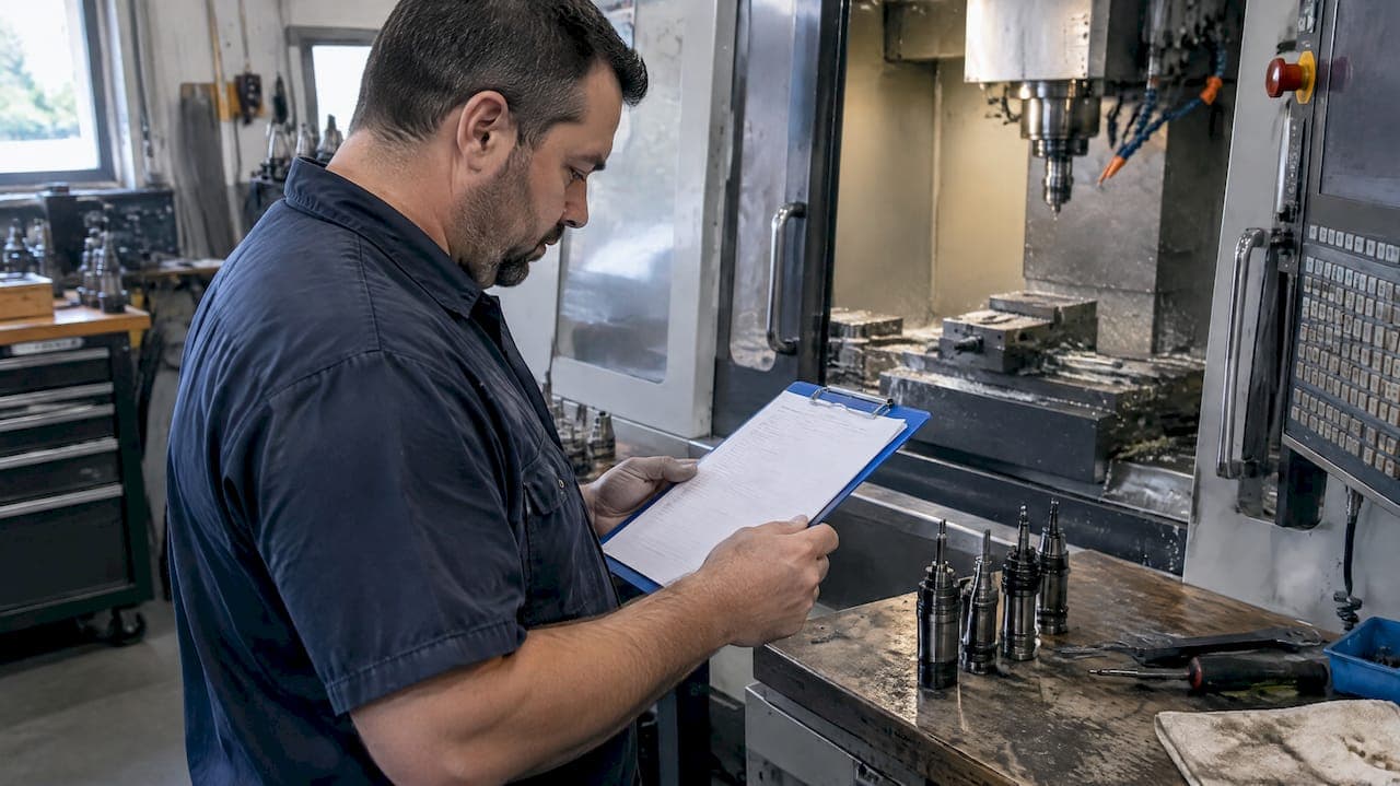 Print, Verify, Comply: 5 Minute CNC Setup Sheet for Shops, Cloud